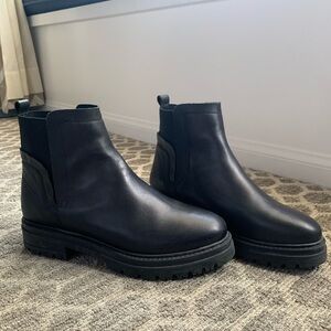 Steve Madden Moira Leather Boots